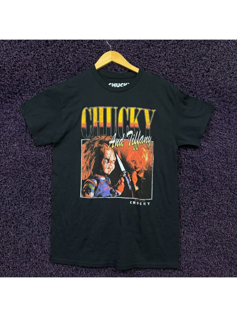Chucky And Tiffany T-Shirt Size Medium